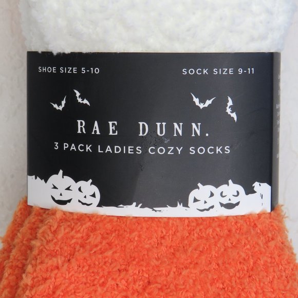 Rae Dunn* Women's 3 Pack Ladies‎ Cozy Autumn Socks~Shoe Size 5-10/Sock Size 9-11 - Picture 3 of 7